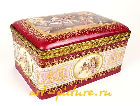 维也纳皇家瓷器, 19世纪的维也纳皇家珠宝盒