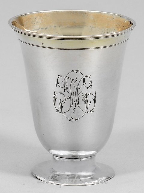 Rococo Foot Beaker