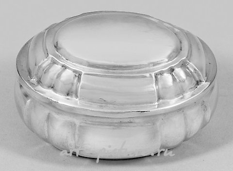 Rare small Baroque sugar box