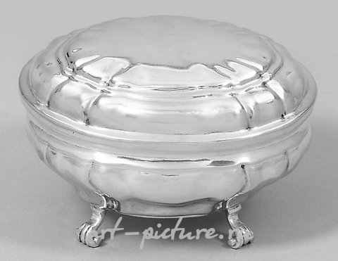 Small Baroque sugar box