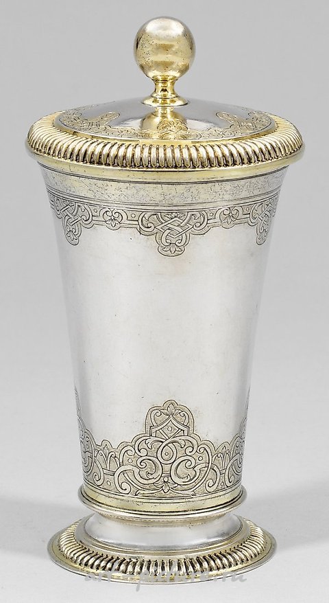 Great Baroque Stem Cup with Lid