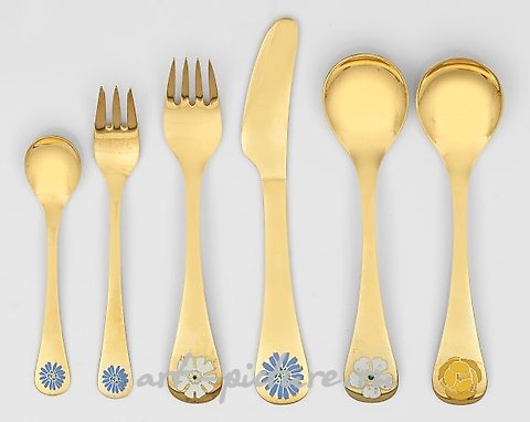 Extensive Collection: Annual Cutlery Set for 12 Persons