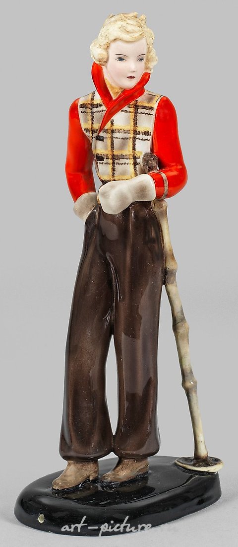 "Skiläuferin" translates to "Skiing Woman" in English.