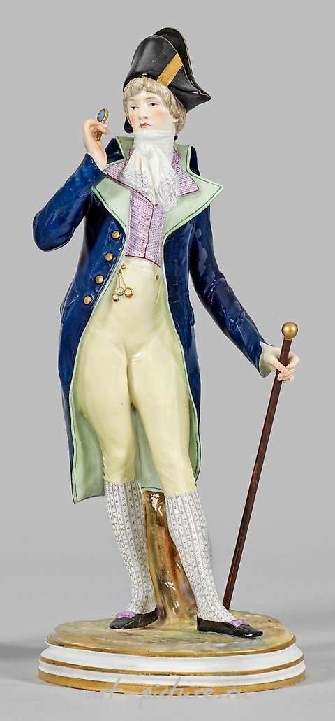 Sir with walking stick