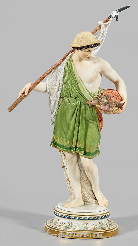Great Figure "Fisherman with Net"