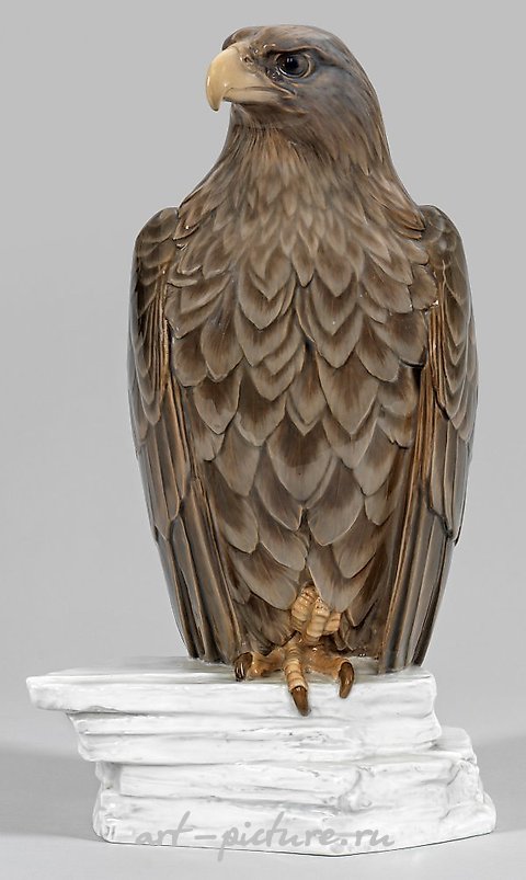 Great Jugendstil animal figure "Eagle"