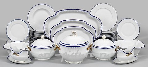 Art Deco dining service by Prof. Adelbert Niemeyer