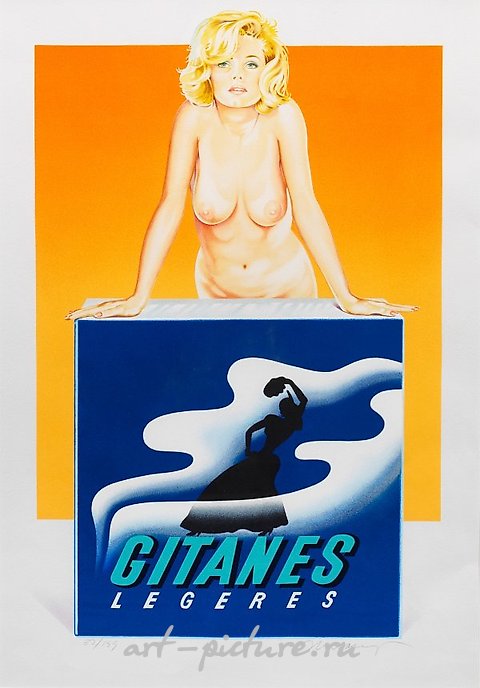 Mel Ramos is an American artist who was born on July 24, 1935 in Sacramento, California. He is known for his distinctive style and his contributions to the Pop Art movement. Ramos studied art at Sacramento State College and later at the Sacramento Ci