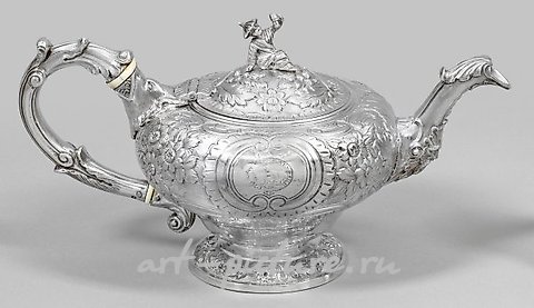 Magnificent George III teapot