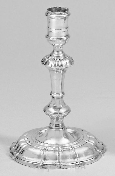 Small, heavy George II table lamp