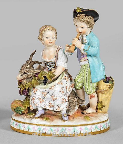 Children's group as an allegory of autumn