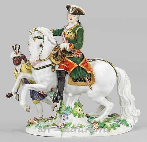 Zarin Elisabeth zu Pferd translates to "Empress Elisabeth on Horseback."