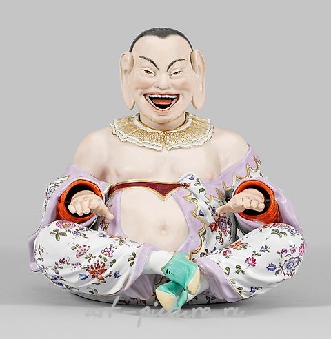 大型男性瓷塔，由美瑟恩制造