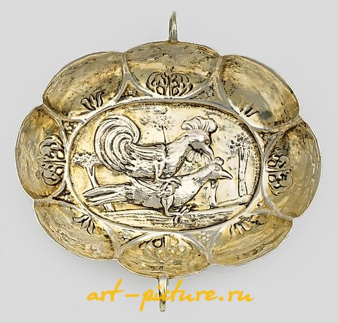 Rare Baroque wine tasting bowl