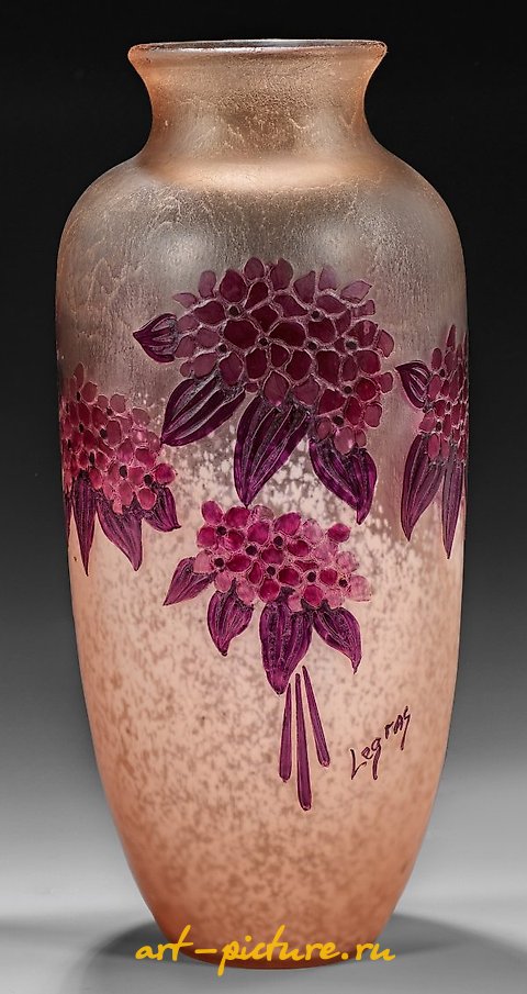 Great Art Deco Vase by Legras