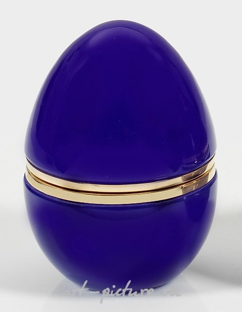 Art Deco Egg-shaped Box