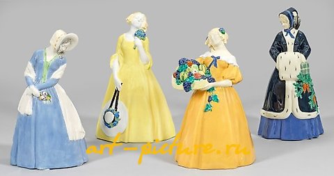 Four Viennese Seasons - Crinoline Figures