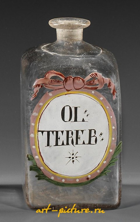 Apothecary bottle from the Löwen-Apotheke in Mücheln.