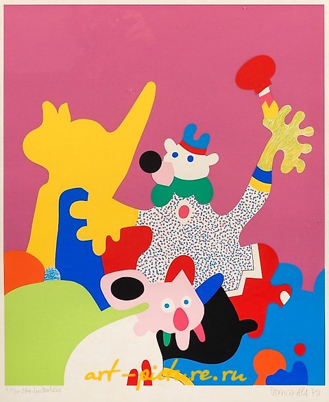 Otmar Alt is a renowned German artist known for his vibrant and expressive artworks. Born in Wernigerode in 1940, Alt's artistic journey began at an early age. He studied at the Academy of Fine Arts in Berlin and later became a pro