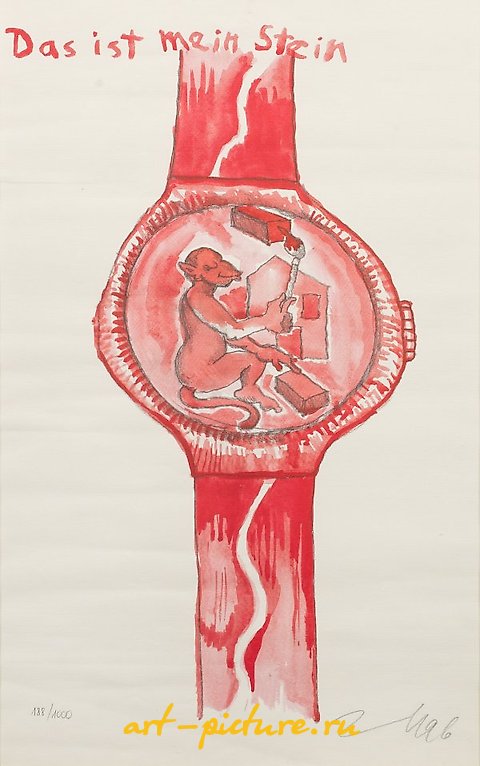 Jörg Immendorff is a renowned German artist known for his exceptional contributions to the world of contemporary art. Born on June 14, 1945, in Bleckede, Germany, Immendorff's artistic journey has been marked by a profound exploration of various them