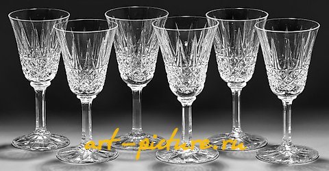 Sentence from the Six Saint-Louis Sherry Glasses "Tarn"