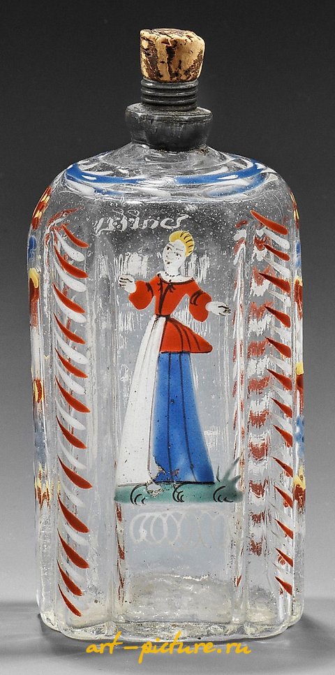 Schnapsflasche (German) - Schnaps bottle (English)