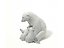 Porcelain statuette "White Polar Bear with two cubs" Royal Copenhagen