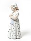 Mari. The girl with the doll. Denmark, Copenhagen, Bing & Grondahl.