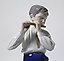 Flutist. Denmark, Copenhagen, Bing & Grondahl