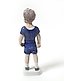 "Kai. A standing boy in shorts. Denmark, Copenhagen, Bing & Grondahl."