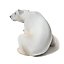 Sitting polar bear. Denmark, Copenhagen, Bing & Grondahl. 1915.