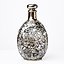 Decanter. Glass, 950 silver. China. Maximum height 22.3 cm, maximum diameter of the neck 3.5 cm.