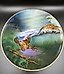 装饰盘 - “公鸡” M.S. 库兹涅佐夫 1890年代