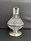 "DECANTER. CRYSTAL, SILVER BOLIN"