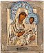 Икона "Иверская Богоматерь" Россия, 19 век