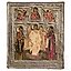 A Russian feast icon with riza, 19th century