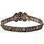 A Russian silver and niello belt, Tbilisi, 1896 - 1908