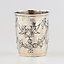 Russian silver vodka cup 1791.