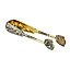 Russian Silver Sugar Bowl with Tongs