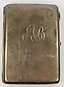 Russian Silver (84 Zolotnik - 0.875) Cigarette Case with Gar...