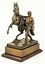 "驯马人类"雕塑群中的四个雕塑之一