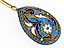Russian Silver & Enamel Spoon