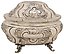 Russian silver casket, bonbonniere in rococo style. - Russia...