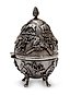 Императорское русское серебряное охотничье яйцо от Циприана Лабецки, ...