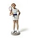Porcelain figurine of a tennis player Bing & Grondahl
