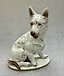 Porcelain figure "Scottish Terrier". Rosenthal Theodor Karner