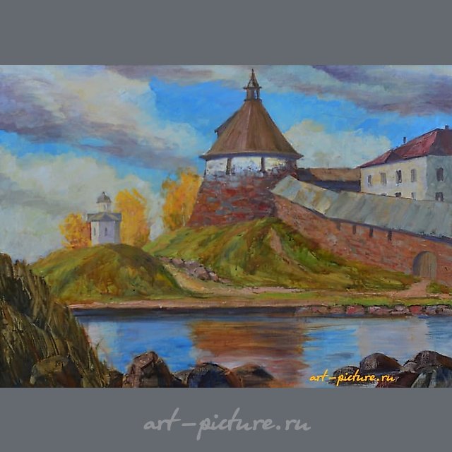 Соловки масло, холст 