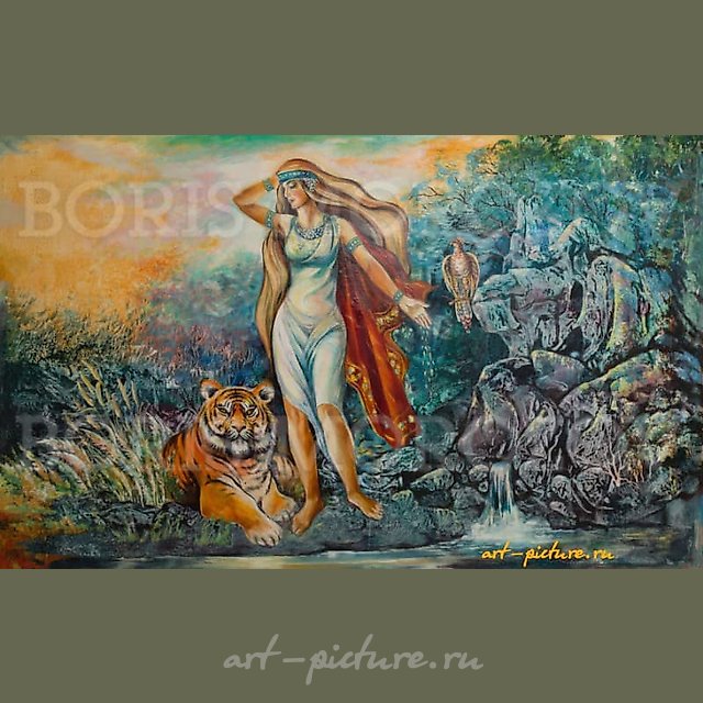 «Царица Амура» Холст / Масло 