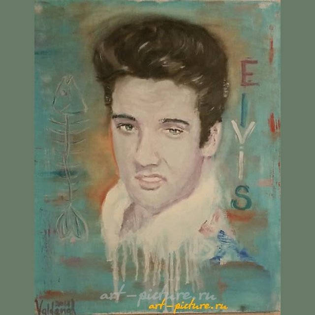 The translation of "Элвис масло холст" into English is "Elvis oil canvas."
