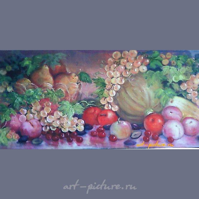 Летний урожай холст масло 